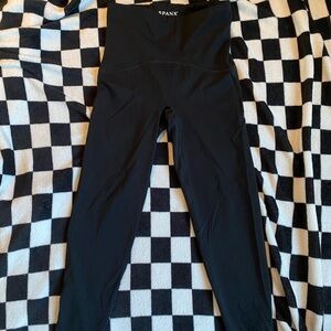 Spanx Black Booty Boost leggings